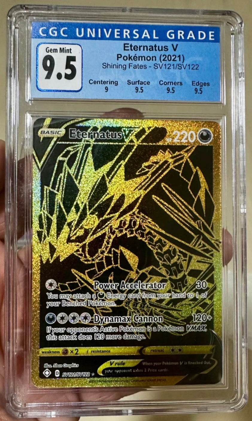 Eternatus V SV121/SV122 (Shining Fates: Shiny Vault) — CGC 10