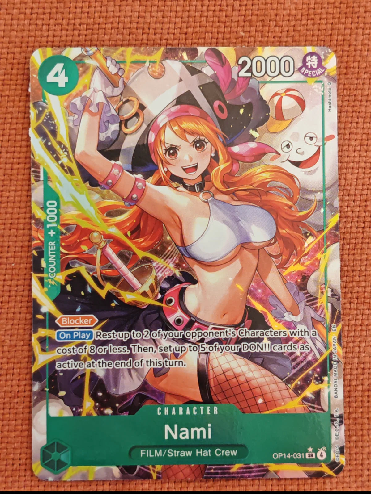 Nami (Alternate Art) OP14-031 (The Azure Sea's Seven)