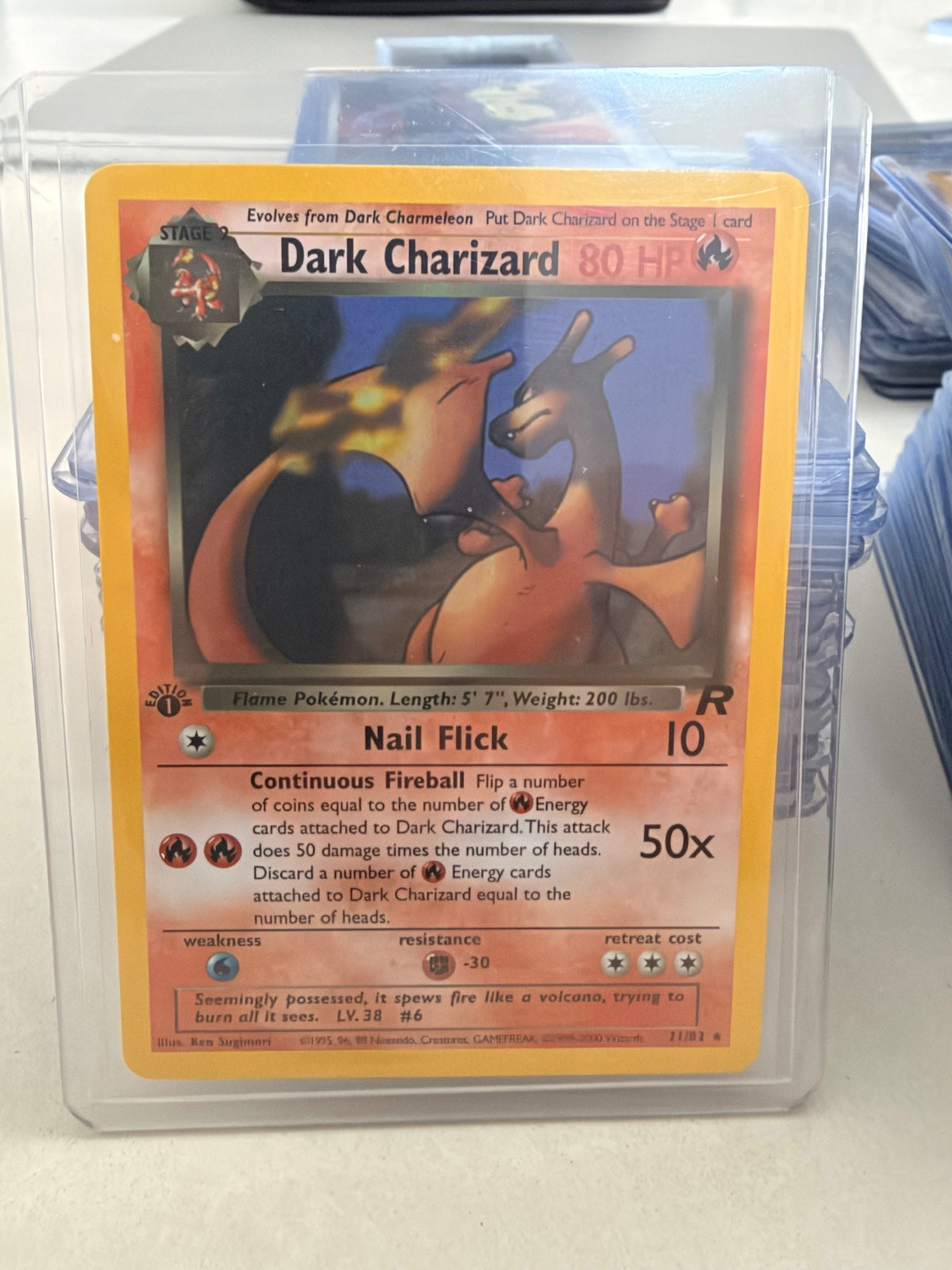 Dark Charizard 21 · 1st Edition (Team Rocket)