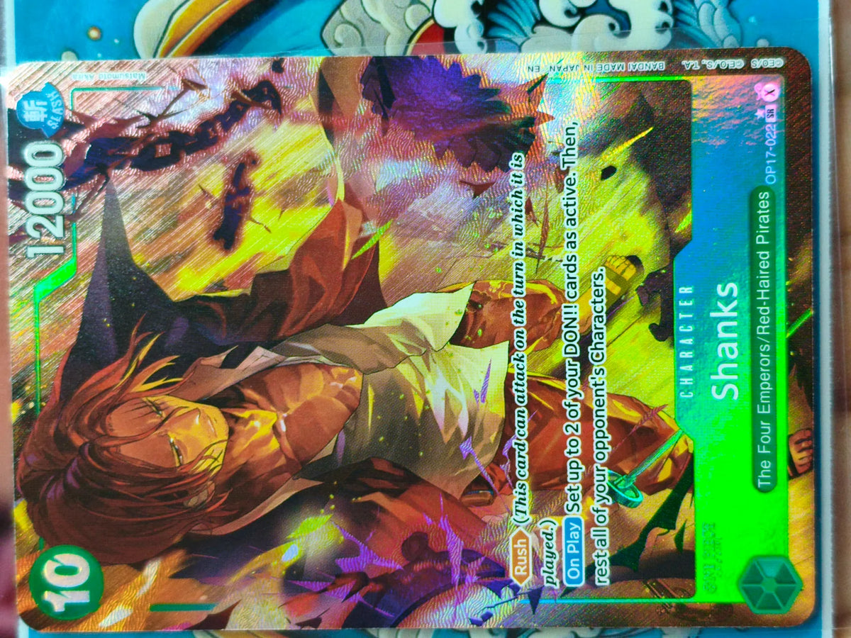 Shanks (022) (Alternate Art) OP17-022 (The World's Strongest Warriors)