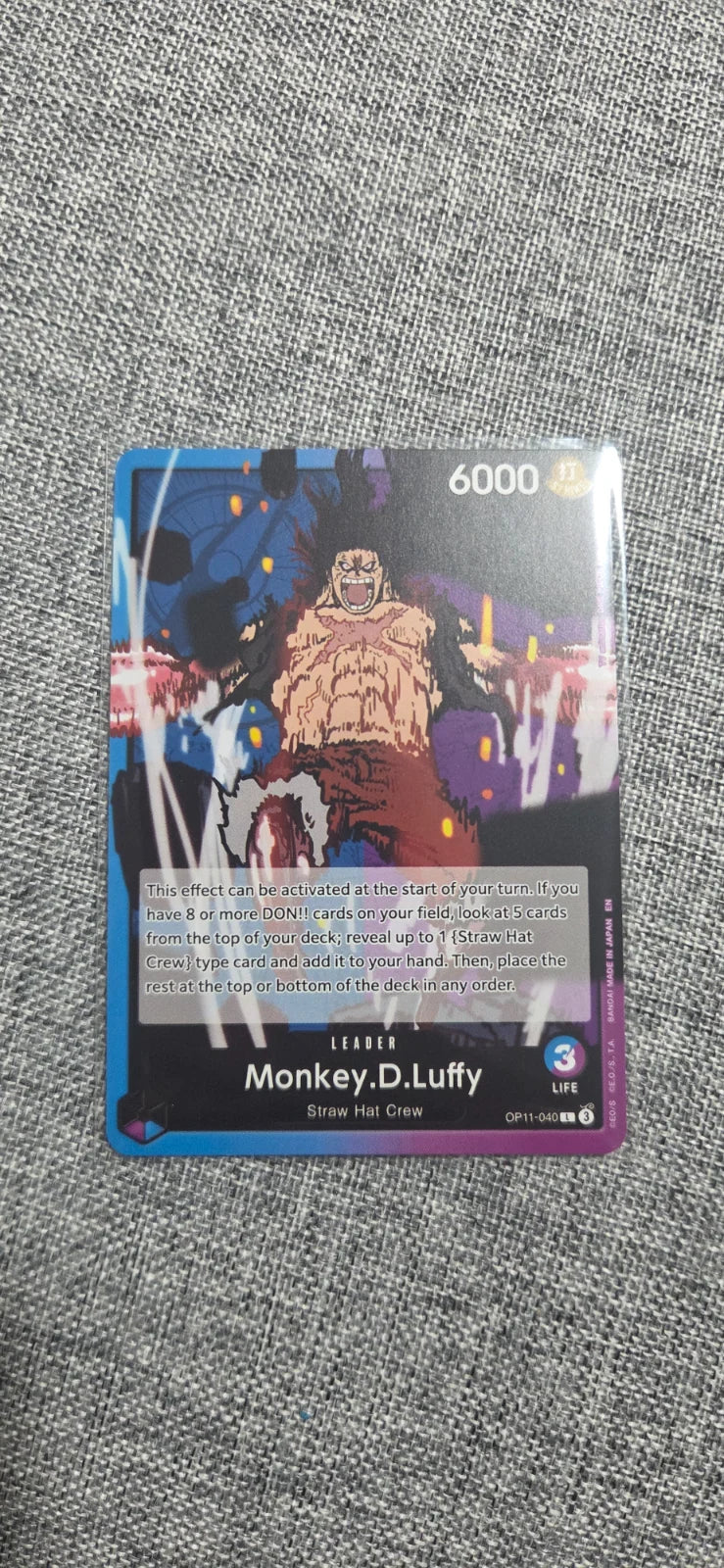 Monkey.D.Luffy (040) OP11-040 (A Fist of Divine Speed)
