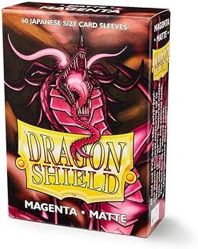 Dragon Shield Magenta Matte Japanese Sleeves