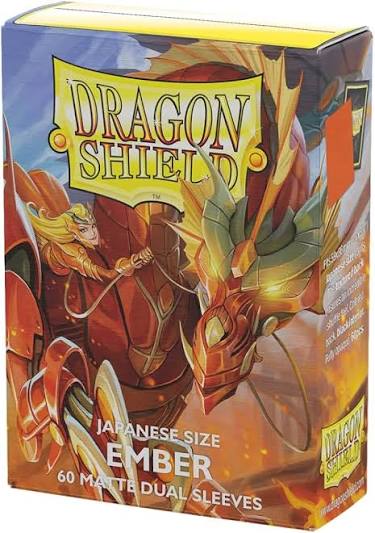 Dragon Shield Sleeves Ember Matte Japanese Sleeves