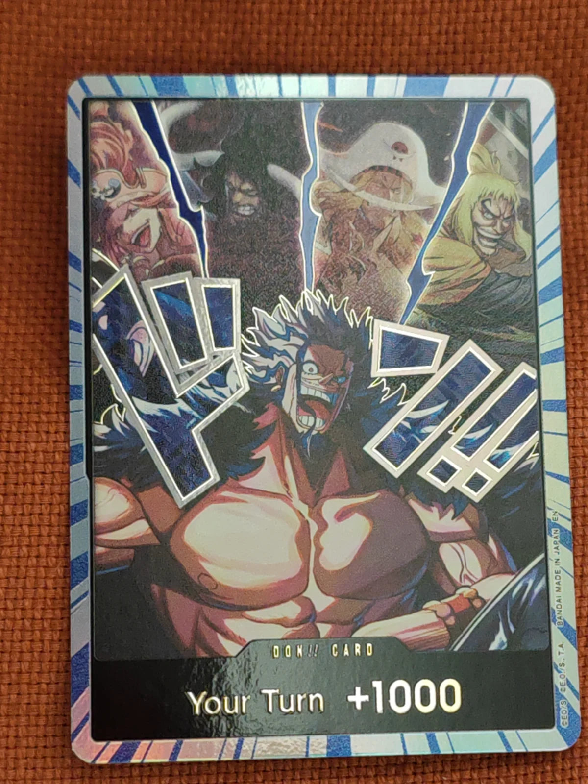 DON!! Card (Alternate Art) (Rocks) (The World's Strongest Warriors)