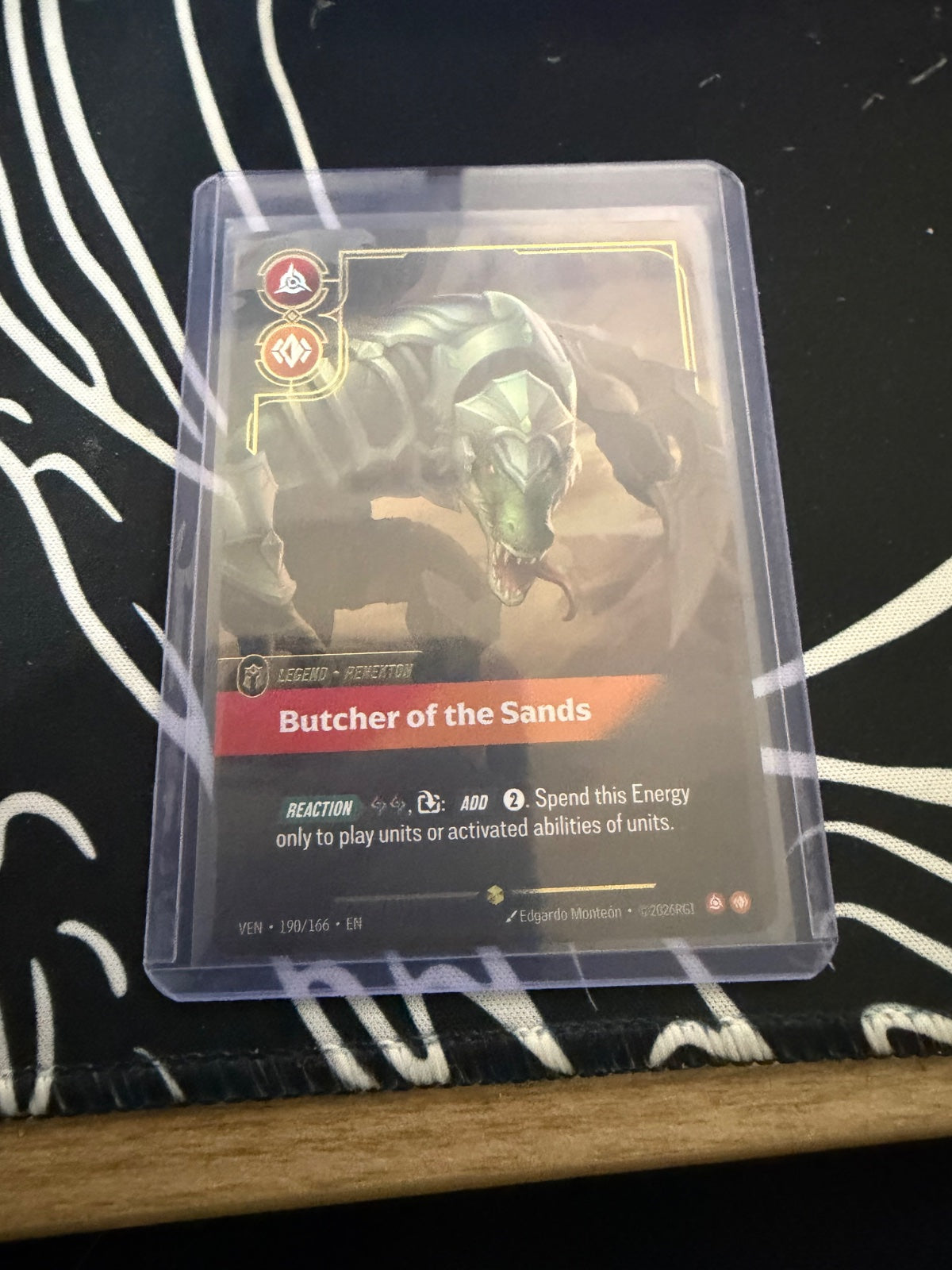 Renekton - Butcher of the Sands (Overnumbered) 190/166 (Vendetta)