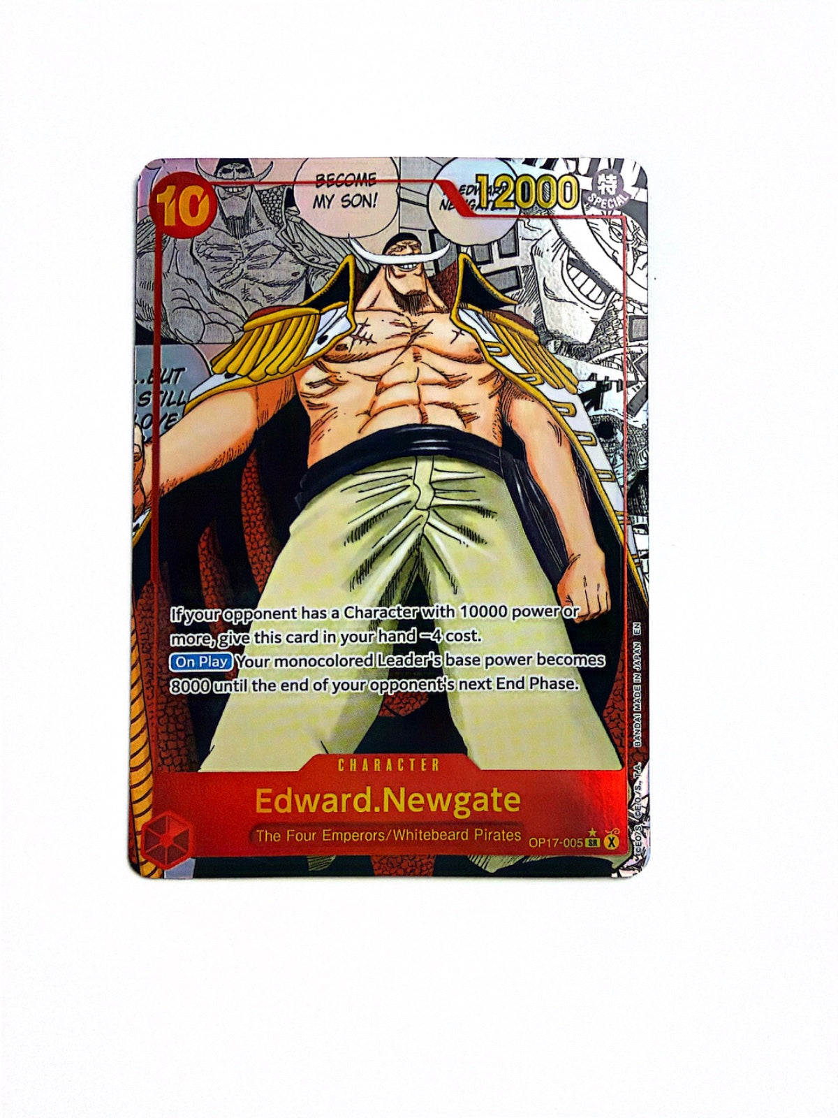 Edward Newgate (005) (Manga) OP17-005 (The World's Strongest Warriors)