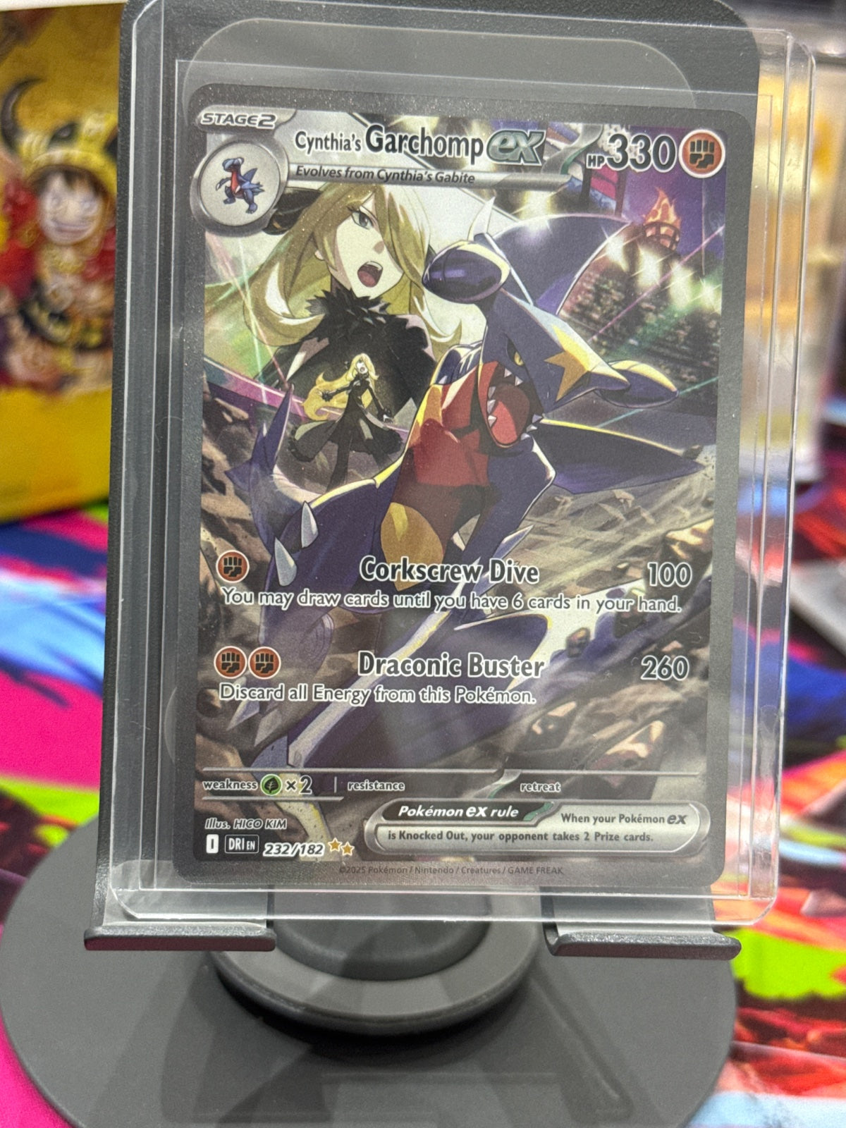 Cynthia's Garchomp ex 232/182 (Destined Rivals)