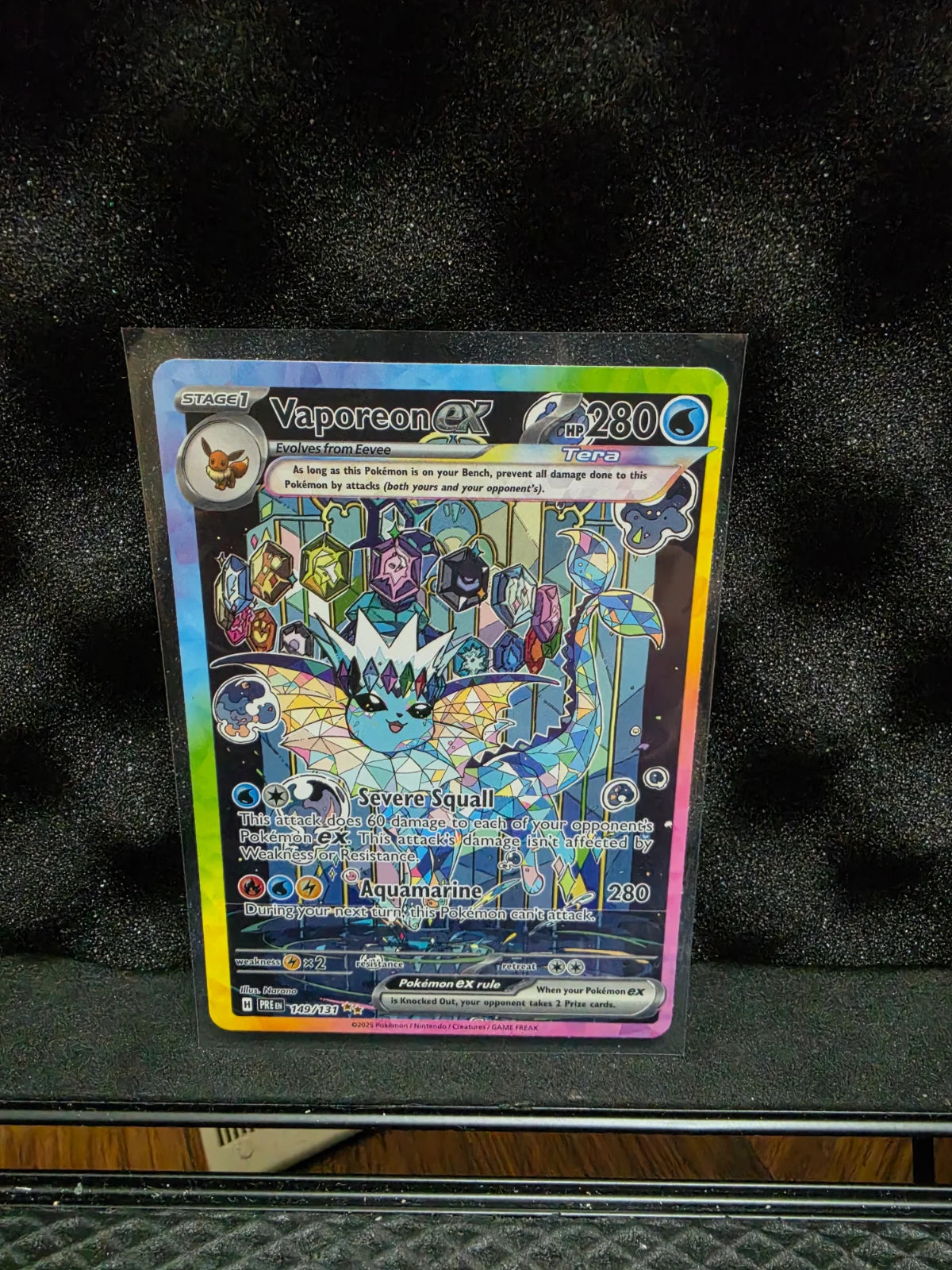 Vaporeon ex 149/131 (Prismatic Evolutions)