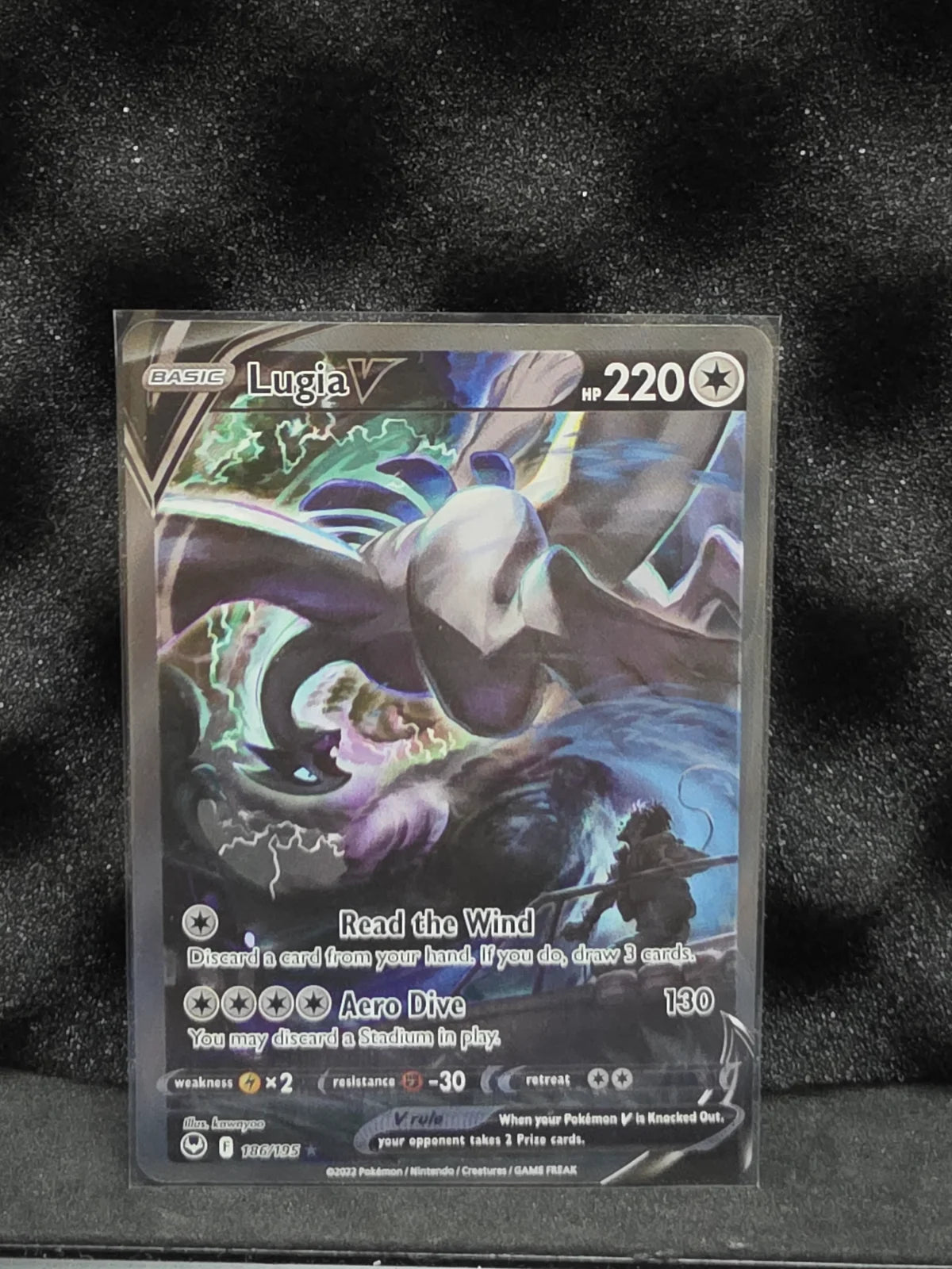 Lugia V (Alternate Full Art) 186/195 (Silver Tempest)