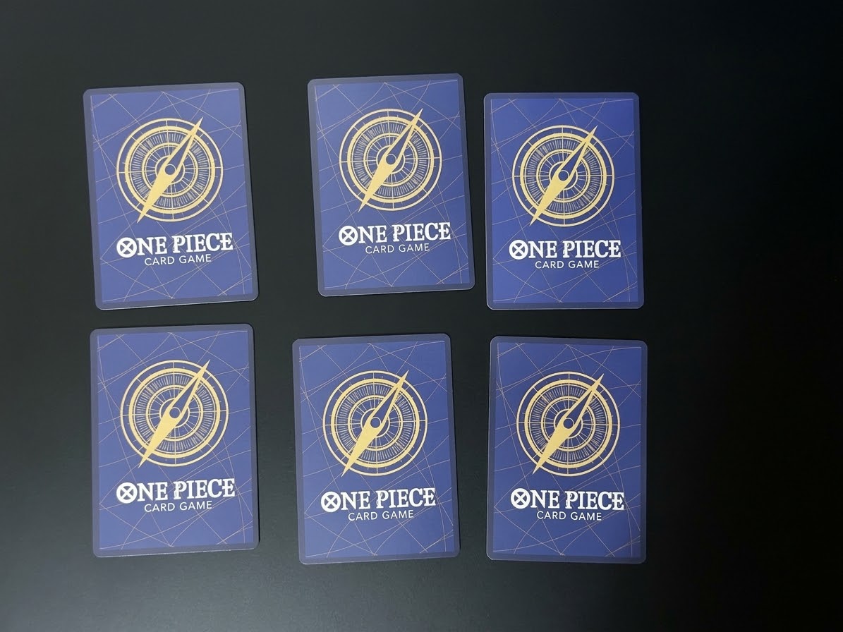 One Piece Card Round One Limited Promo 6 Piece Set  Japanese