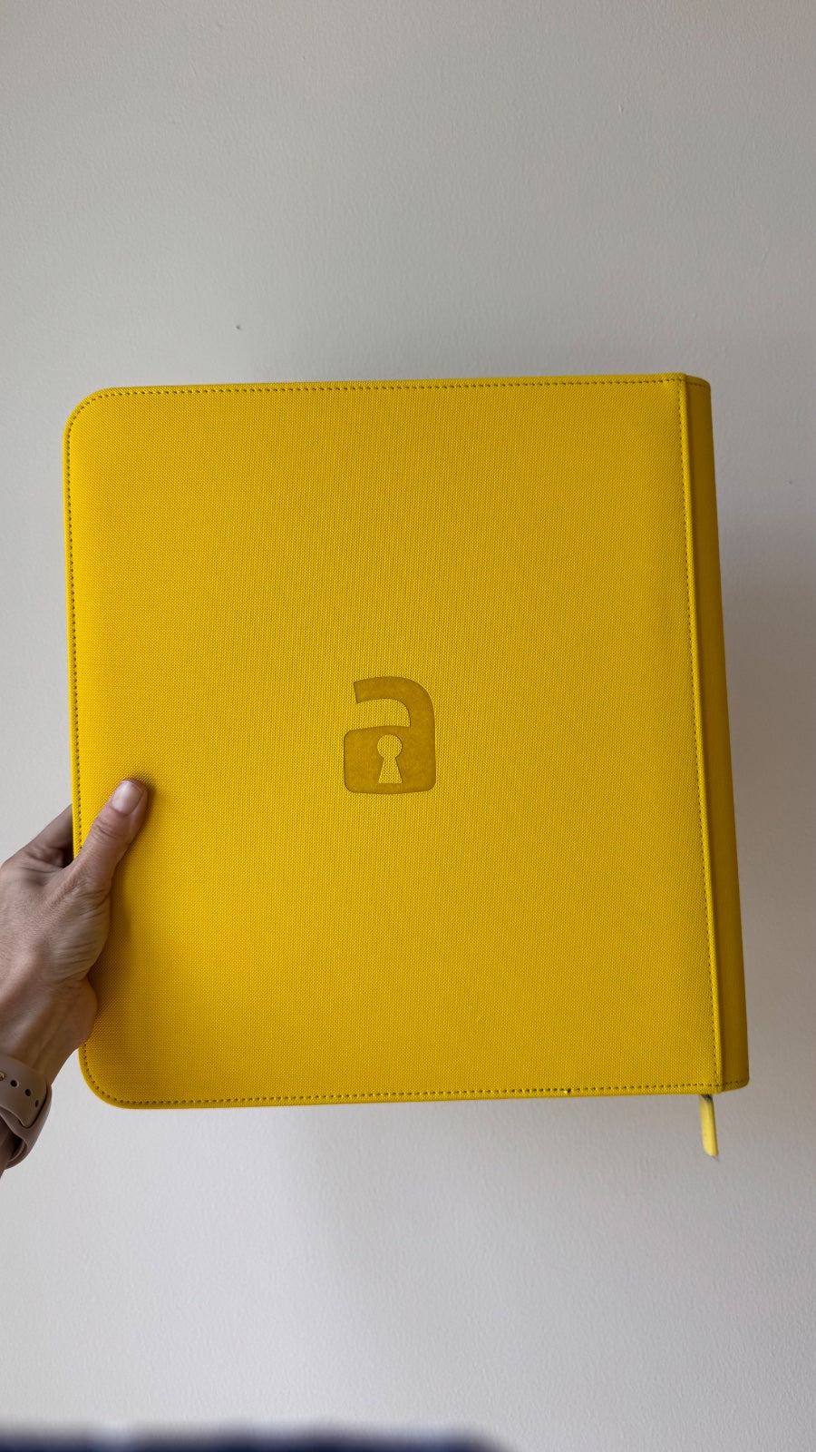 Maushold Hand Painted Custom VaultX Binder 4x3
