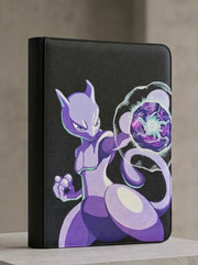 Mewtwo Hand-Painted Custom Binder 3x3