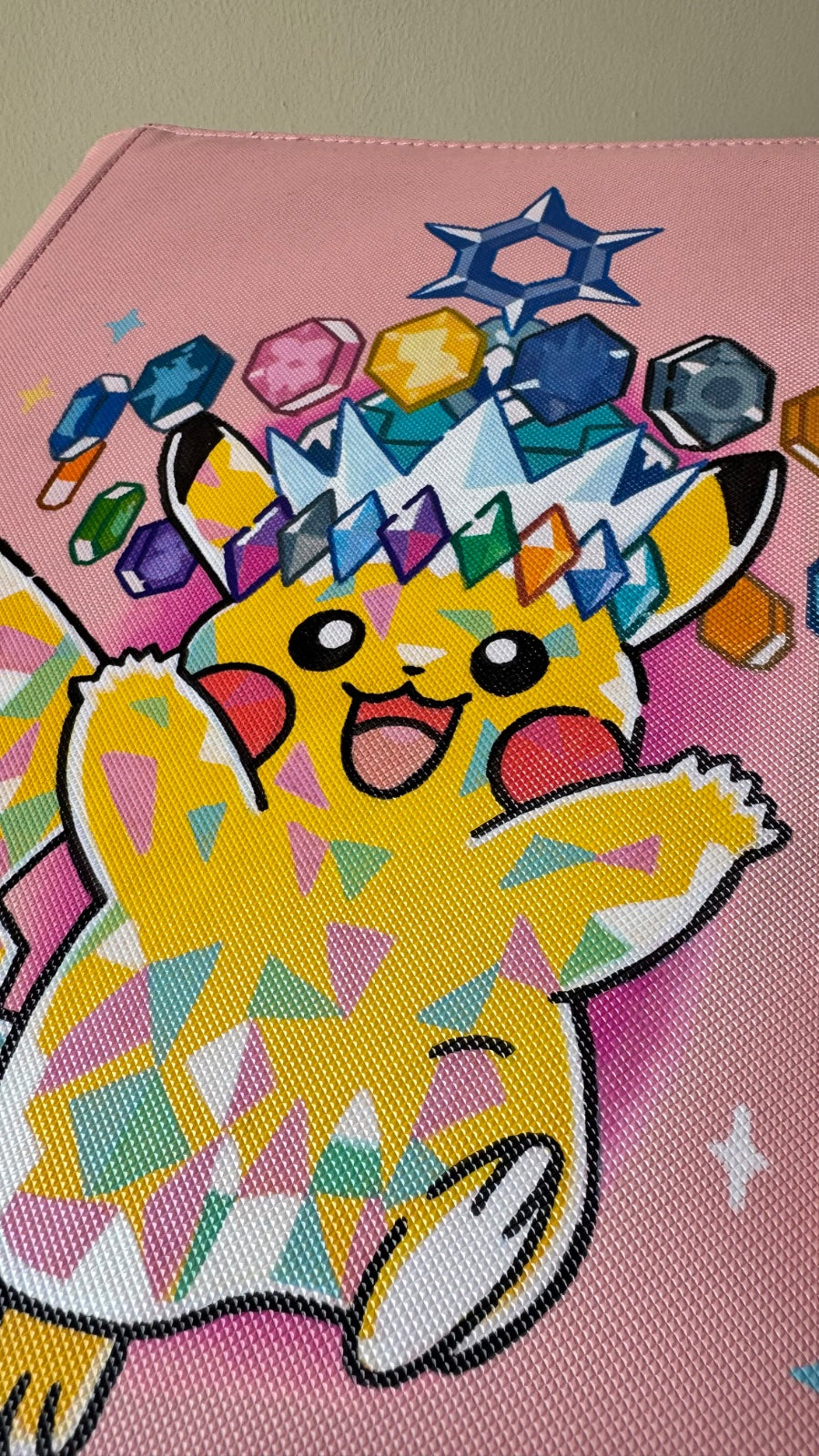 Pikachu Custom Hand-Painted Binder