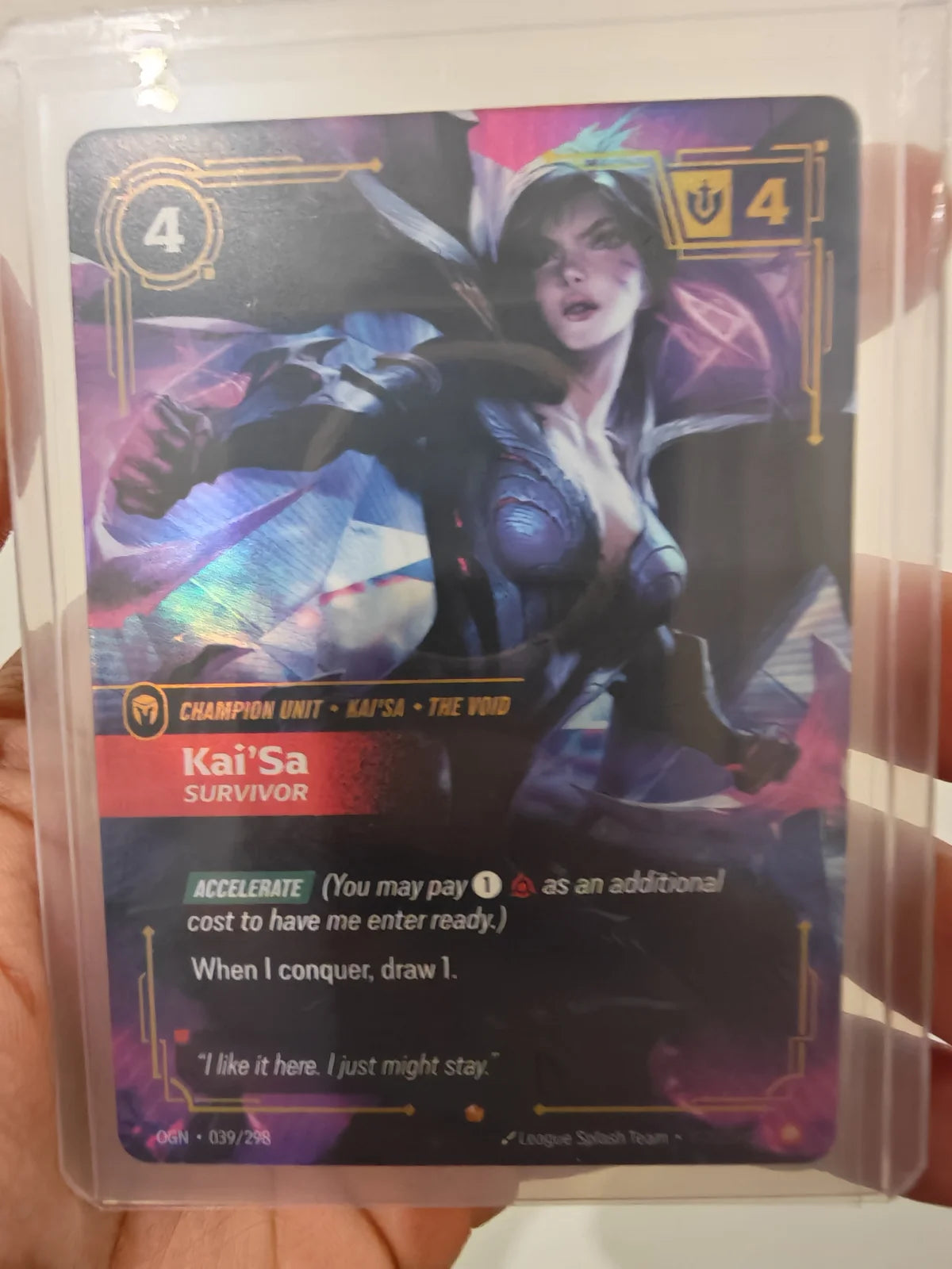 Kai'Sa - Survivor 039/298 (Origins)