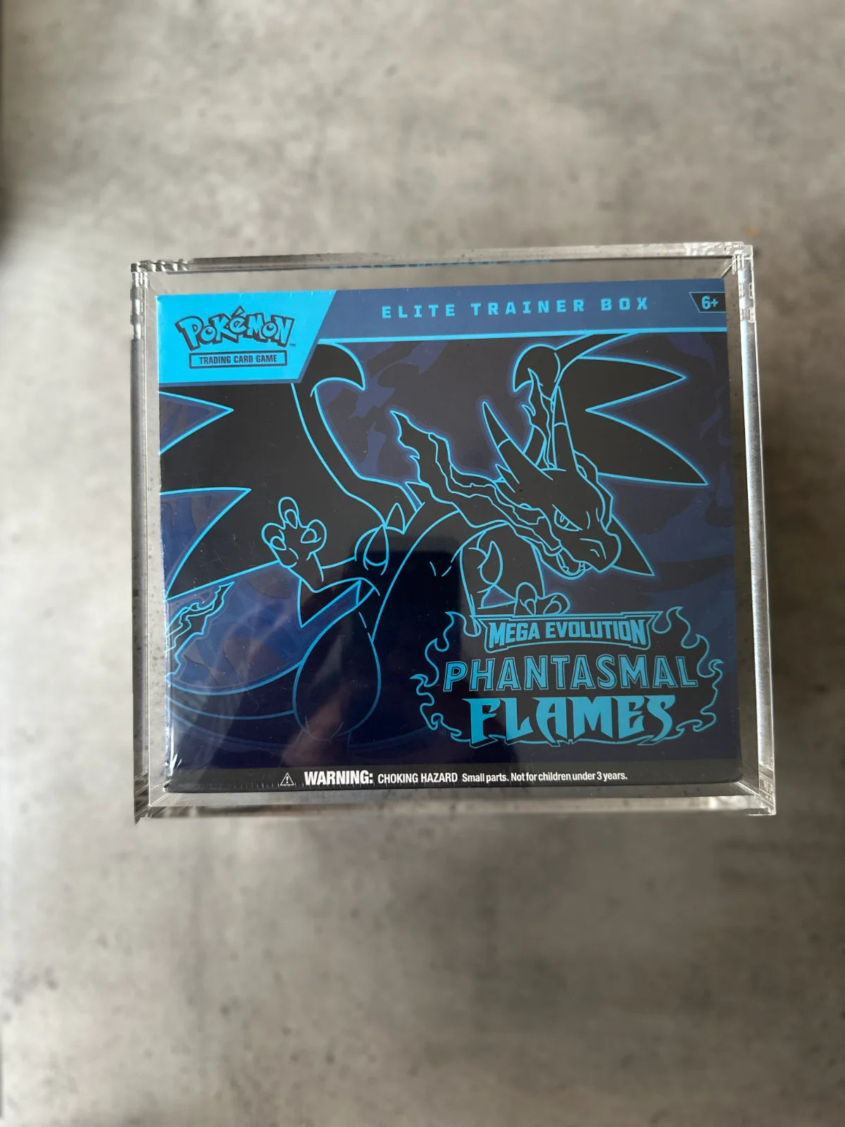 Phantasmal Flames  Elite Trainer Box SEALED w/ Acrylic  Case Included