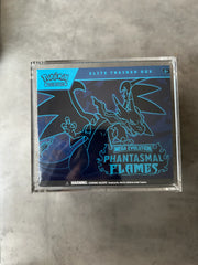 Phantasmal Flames  Elite Trainer Box SEALED w/ Acrylic  Case Included