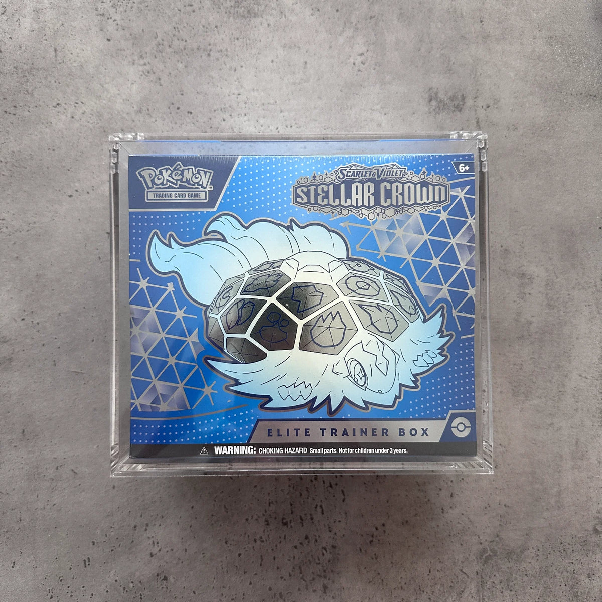 Stellar Crown ETB  SEALED W/ Acrylic Case Included