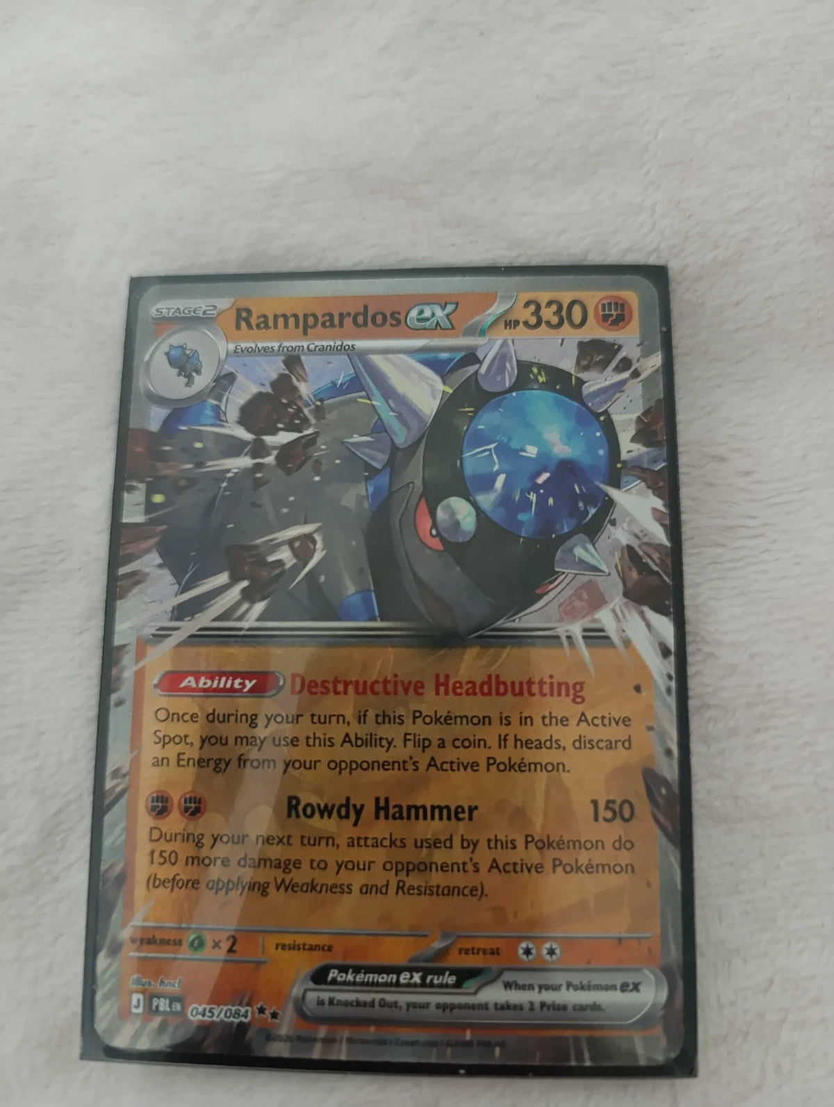 Rampardos ex 045/084 (Pitch Black)