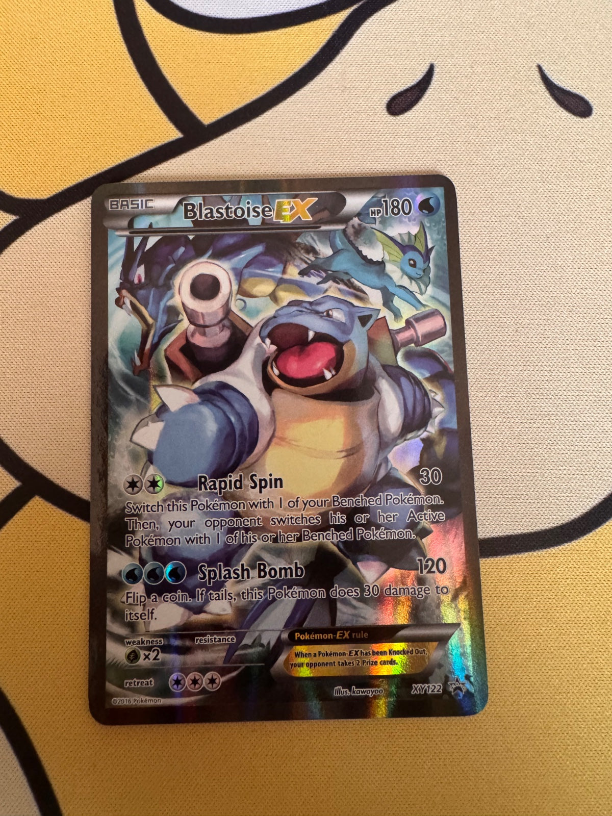 Blastoise EX XY122 (XY Promos)