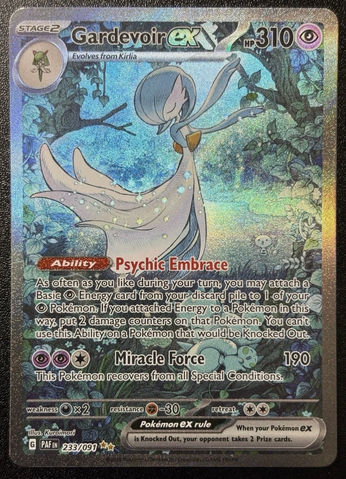 Gardevoir ex 233/091 (Paldean Fates)