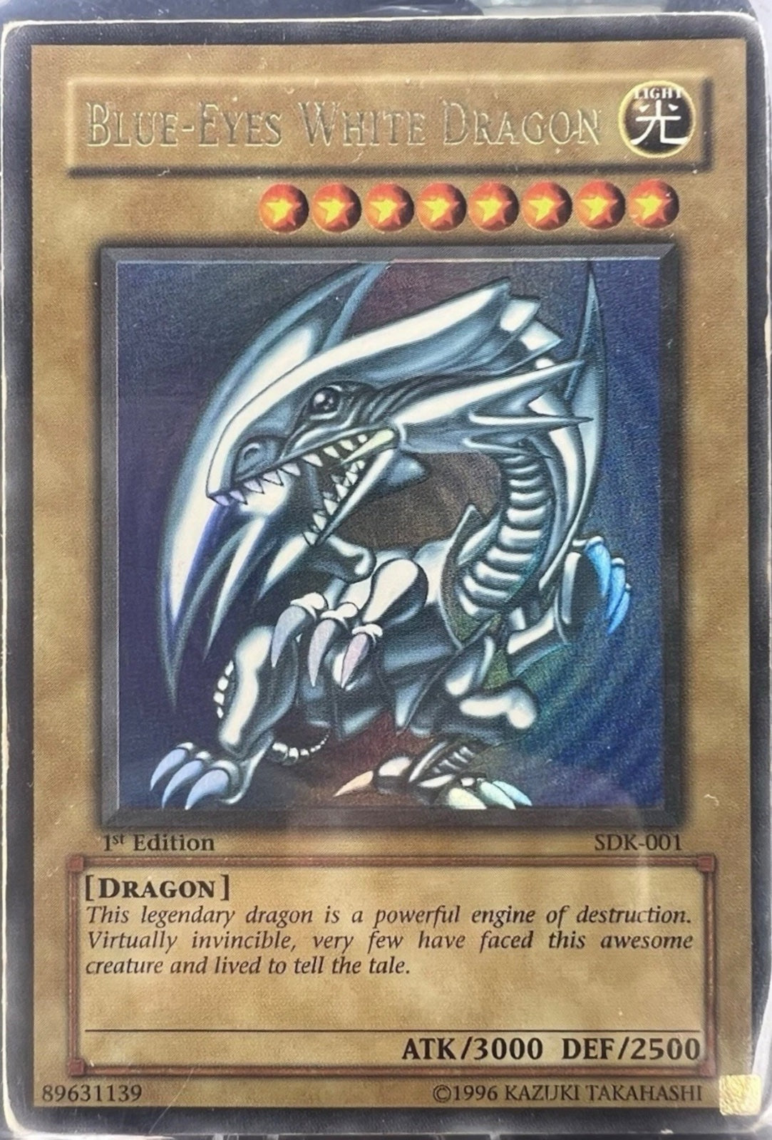 Blue-Eyes White Dragon SDK-001 · 1st Edition (Starter Deck: Kaiba)