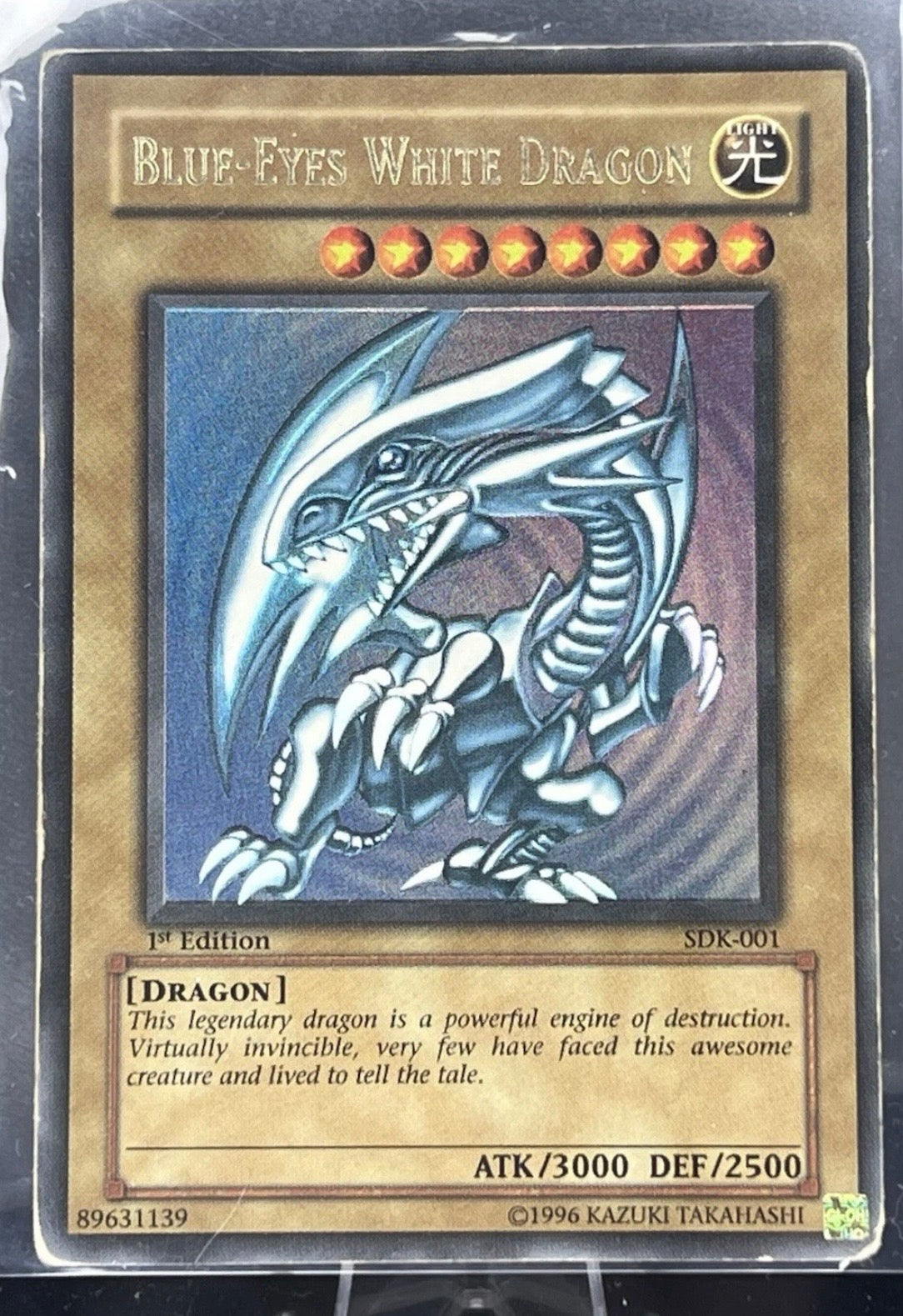Blue-Eyes White Dragon SDK-001 · 1st Edition (Starter Deck: Kaiba)