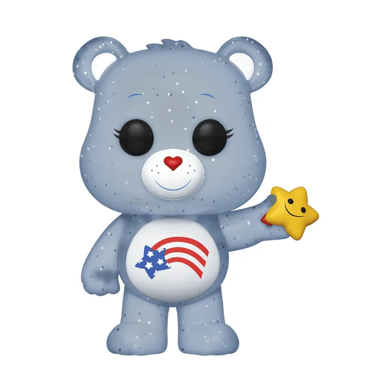 Funko Pop! Animation : Care Bears - America Cares Bear #638 Funko Shop Exclusive