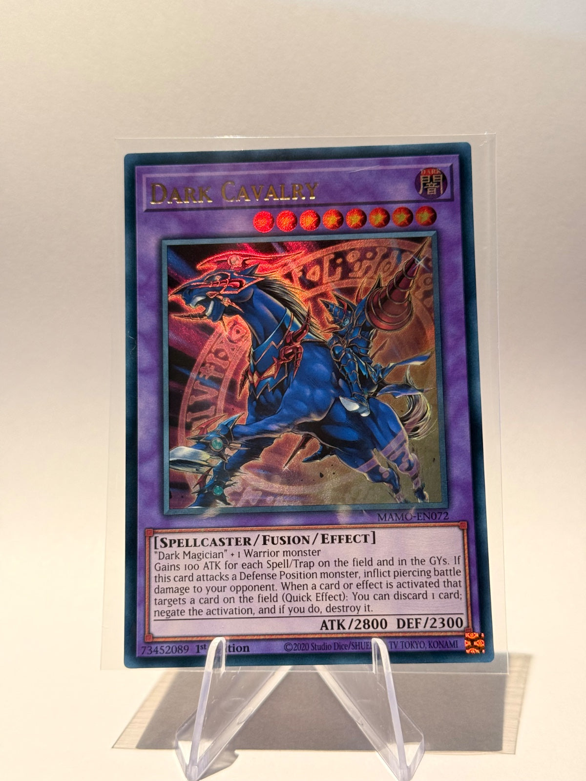 Yu-Gi-Oh! Dark Cavalry MAMO-EN072 – 1st Edition Ultra Rare (2026)