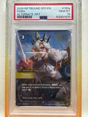 Fiora - Worthy (Alternate Art) 180a/221 (Spiritforged) — PSA 10