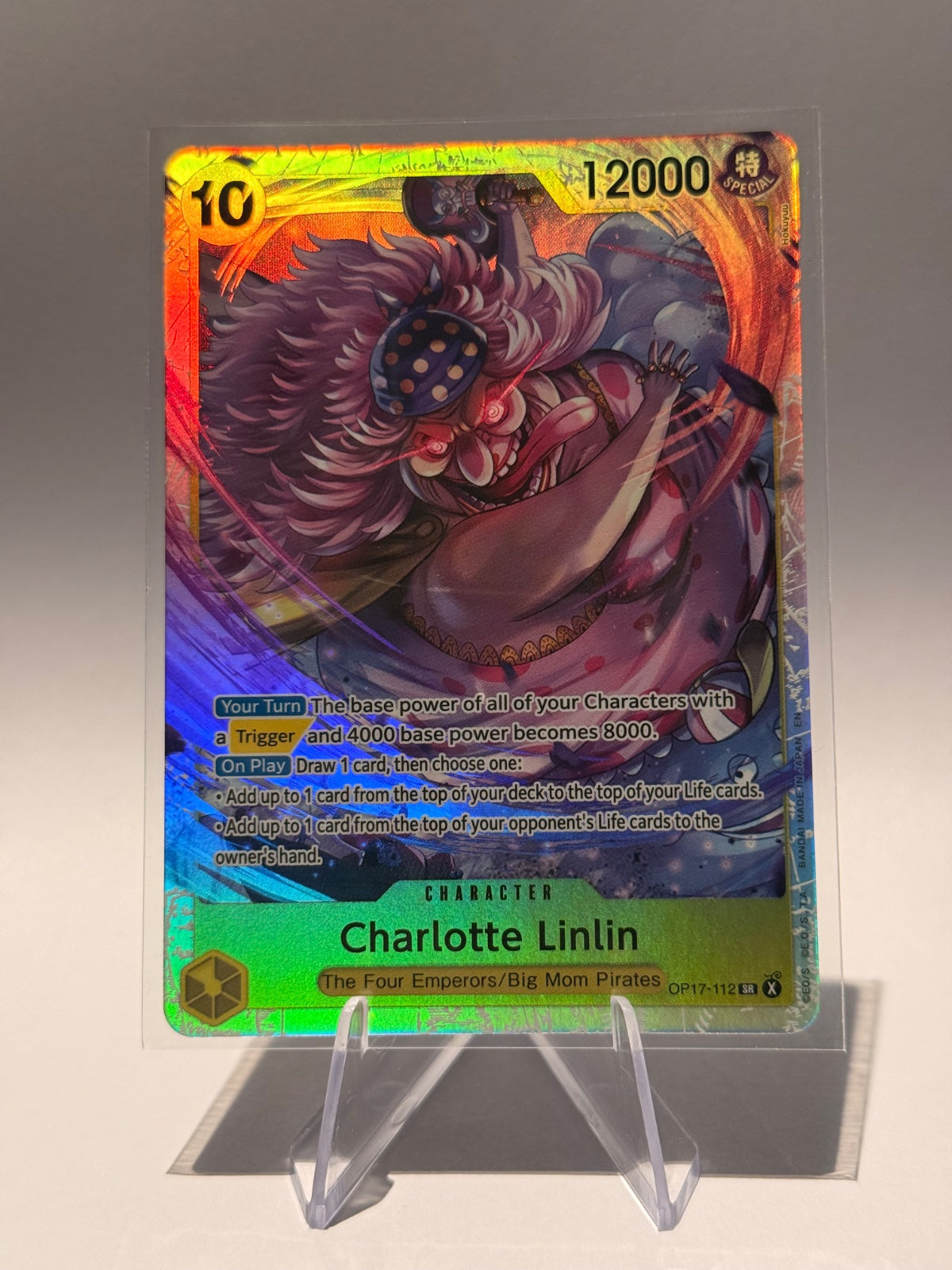 Charlotte Linlin OP17-112 SR Alternate Art – One Piece OP-17 English