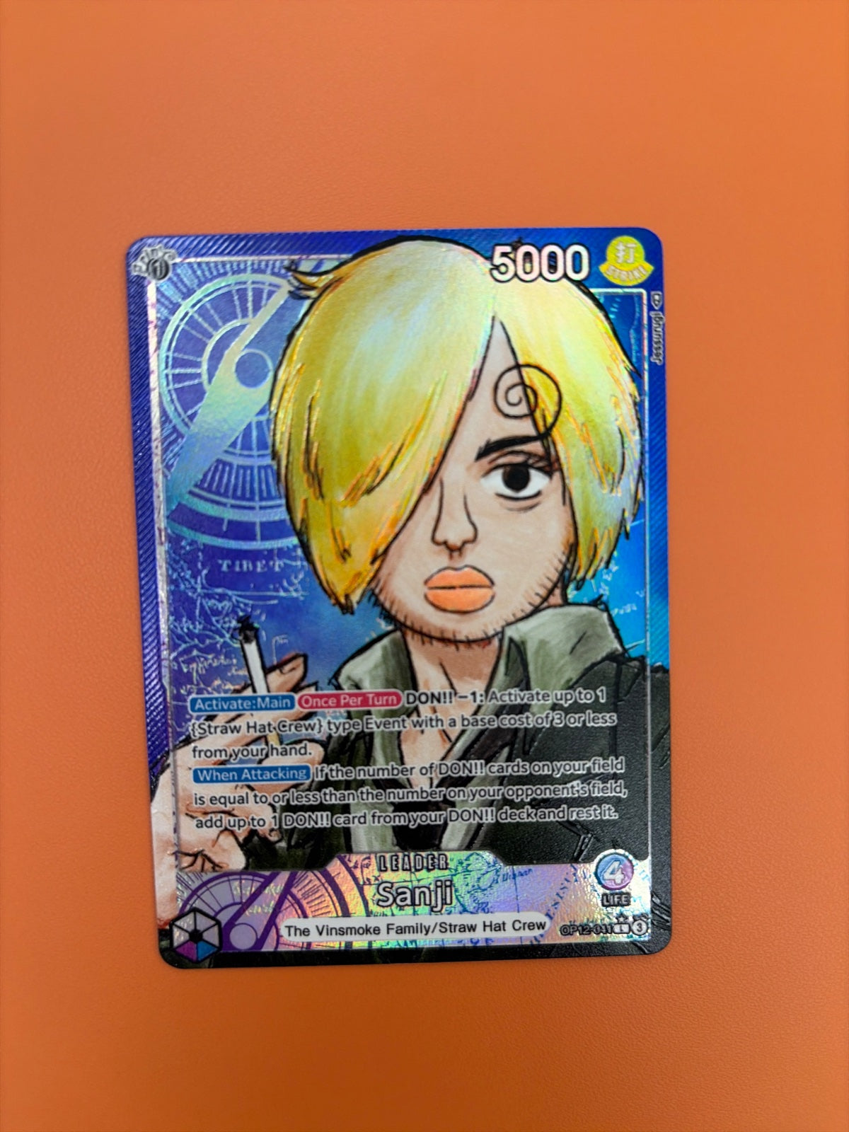 Sanji custom card