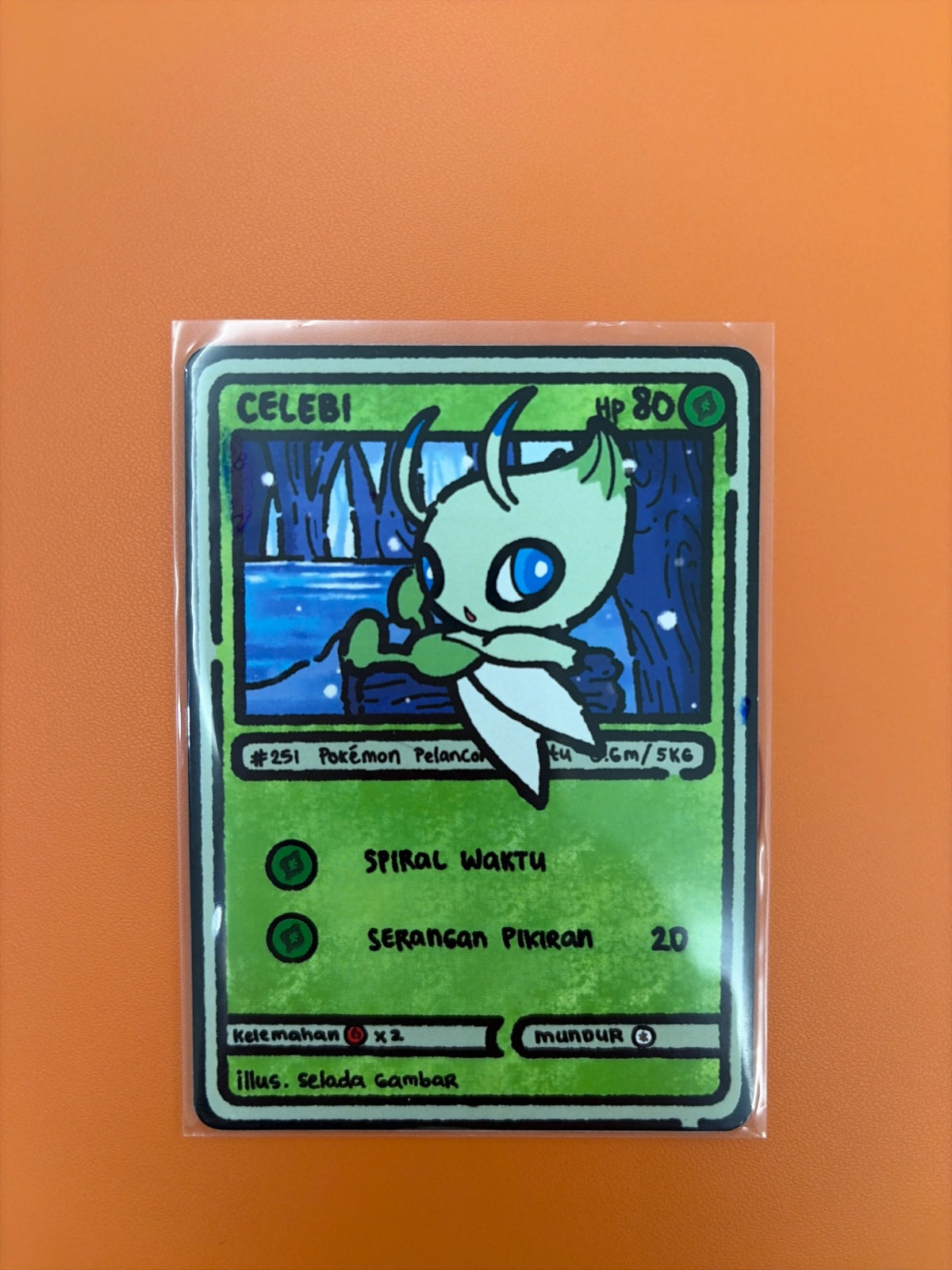 Celebi custom card