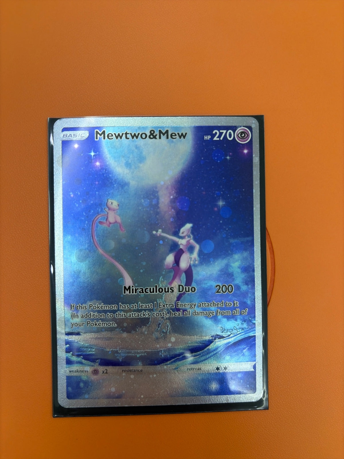 Mewtwo & Mew custom card