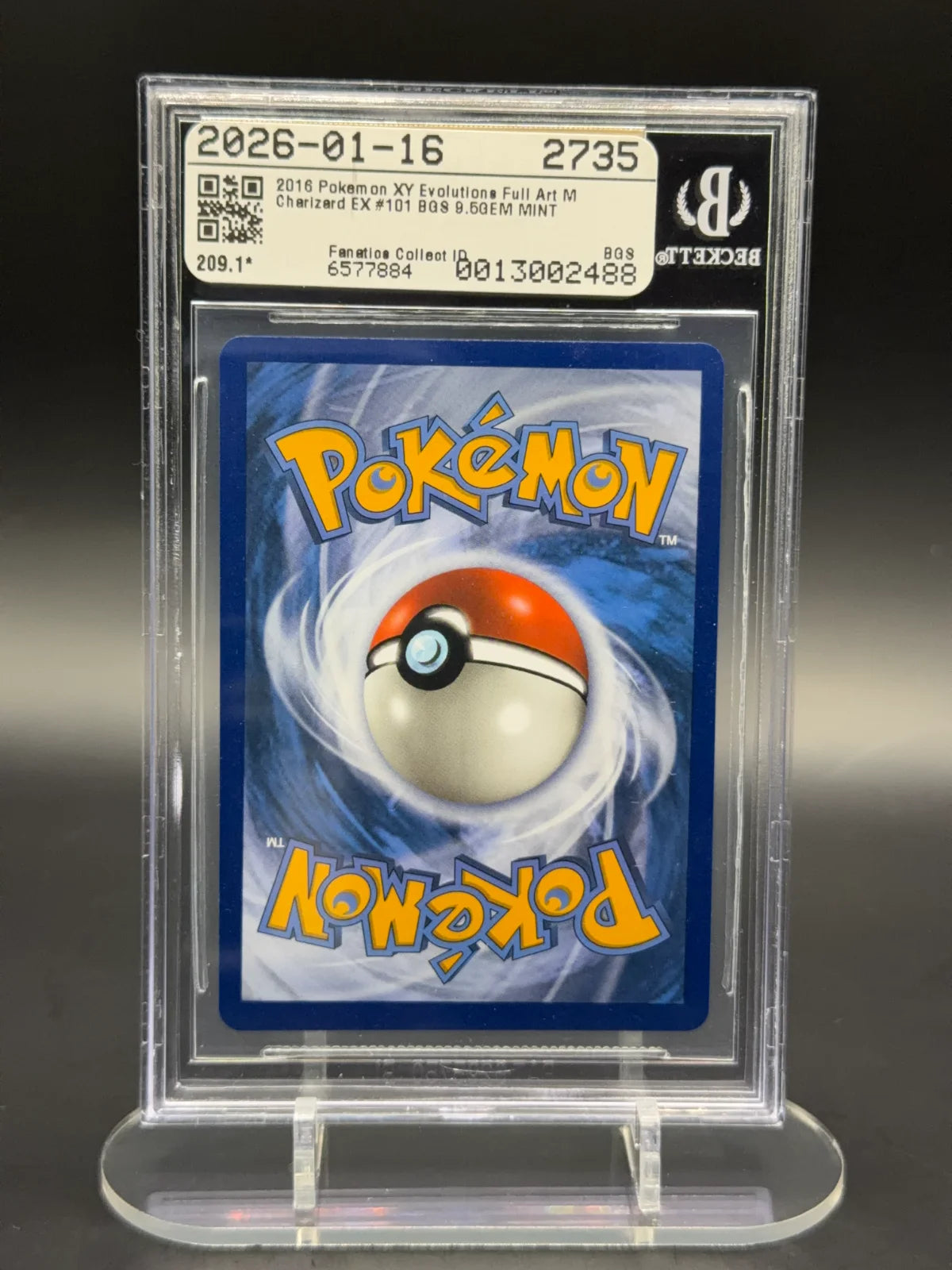 M Charizard EX (Full Art) 101/108 (Evolutions)