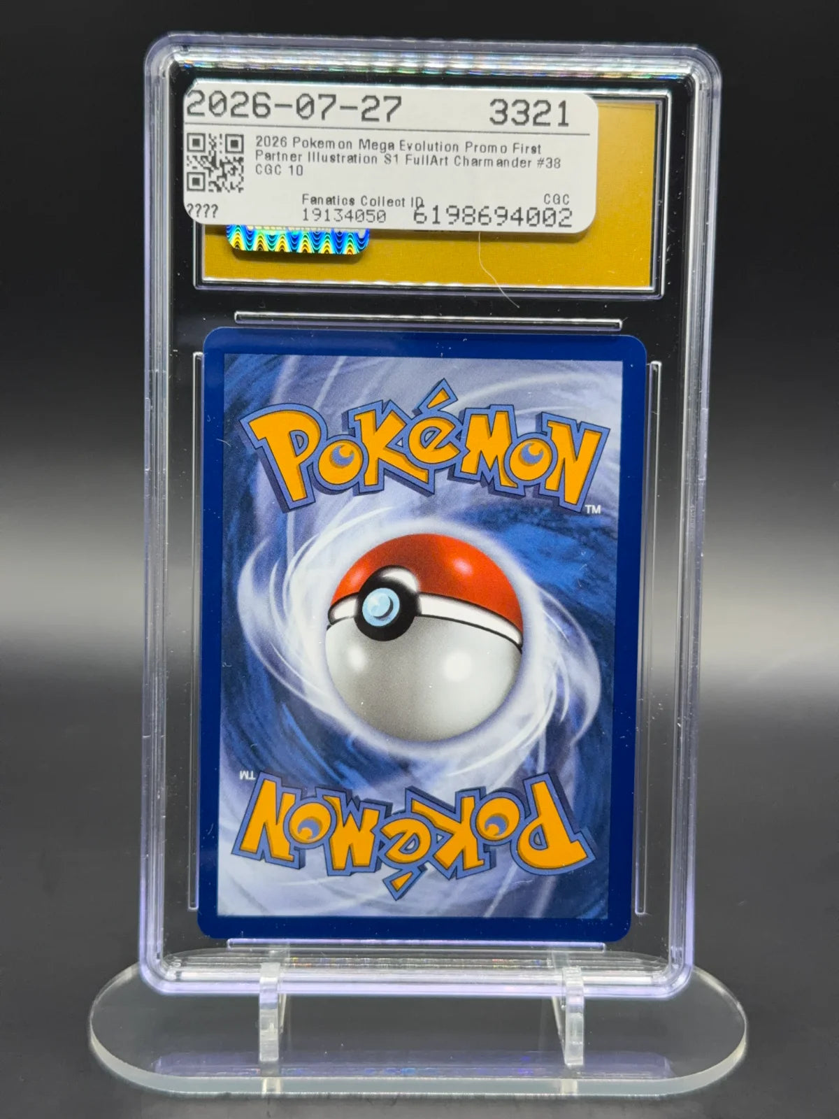 Charmander 038 (First Partner Illustration Collection S1)