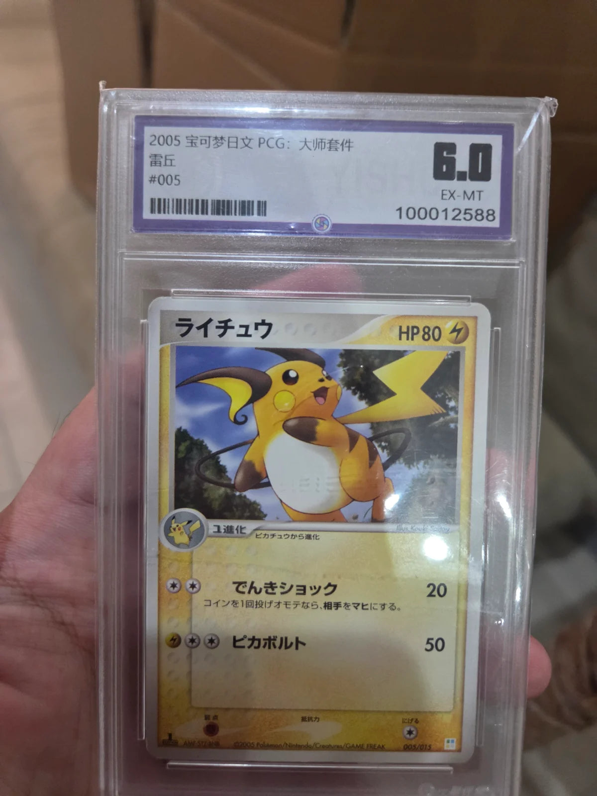 Raichu 005/015 (Master Kit)
