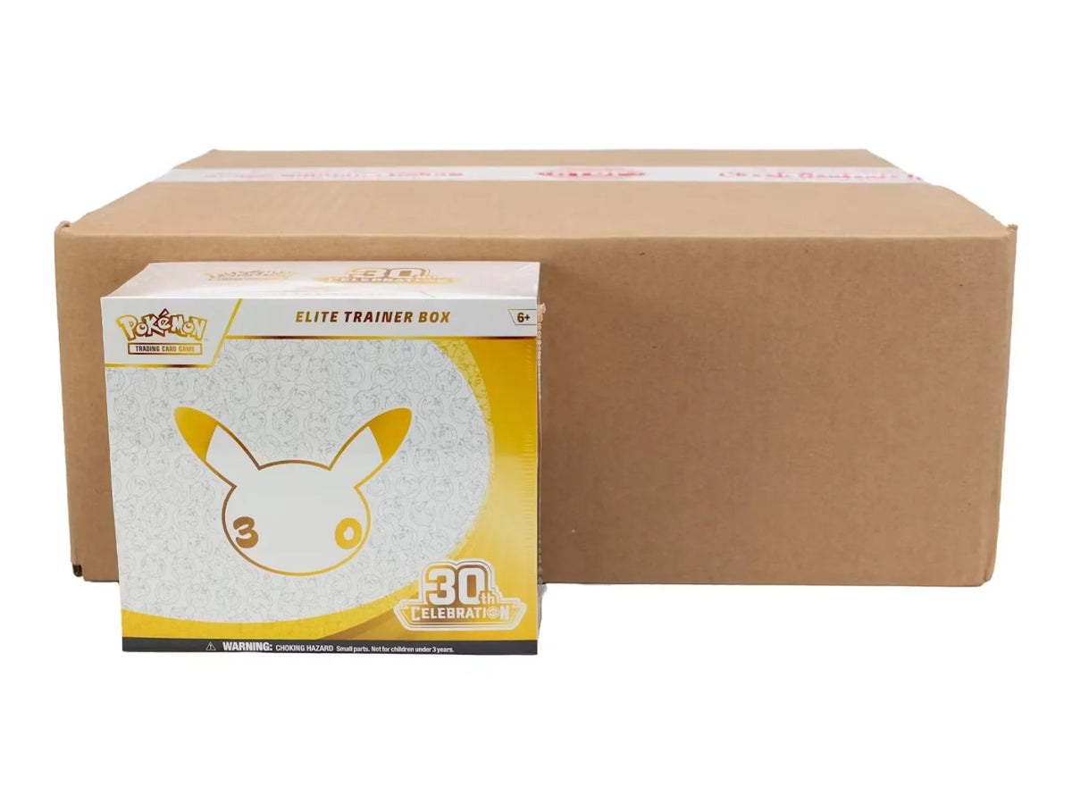 Pokemon 30th Celebration Elite Trainer 10-Box Case