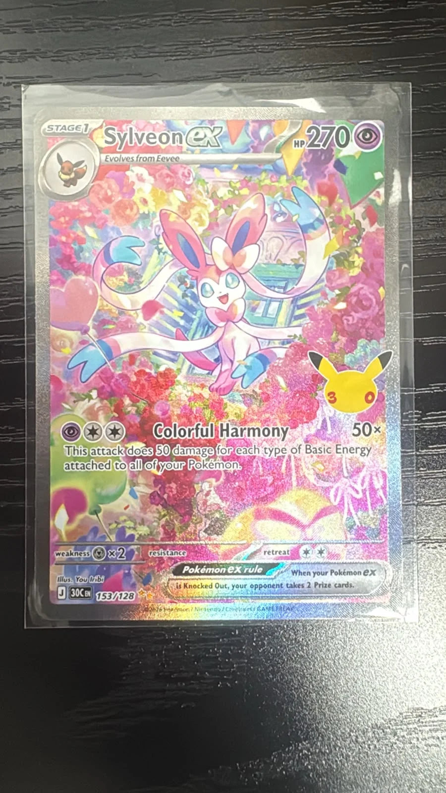 Sylveon ex 153/128 (30th Celebration)