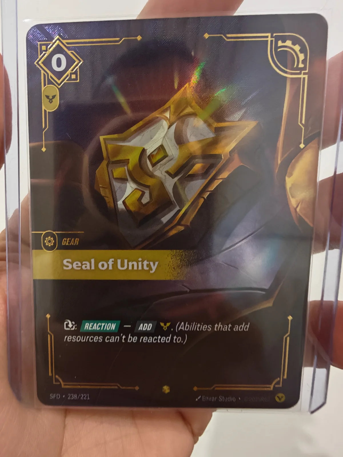 Seal of Unity (Overnumbered) 238/221 (Spiritforged)