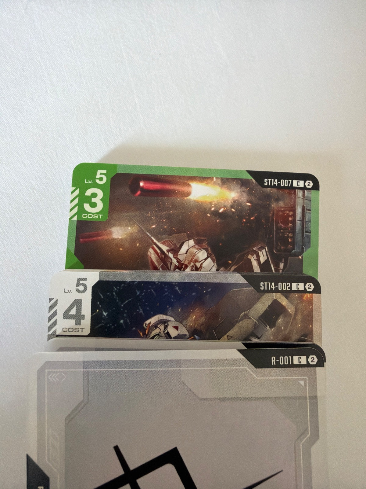 Gundam card game STARTER DECK 14 (NO BOX AND NO PROMO CARD)