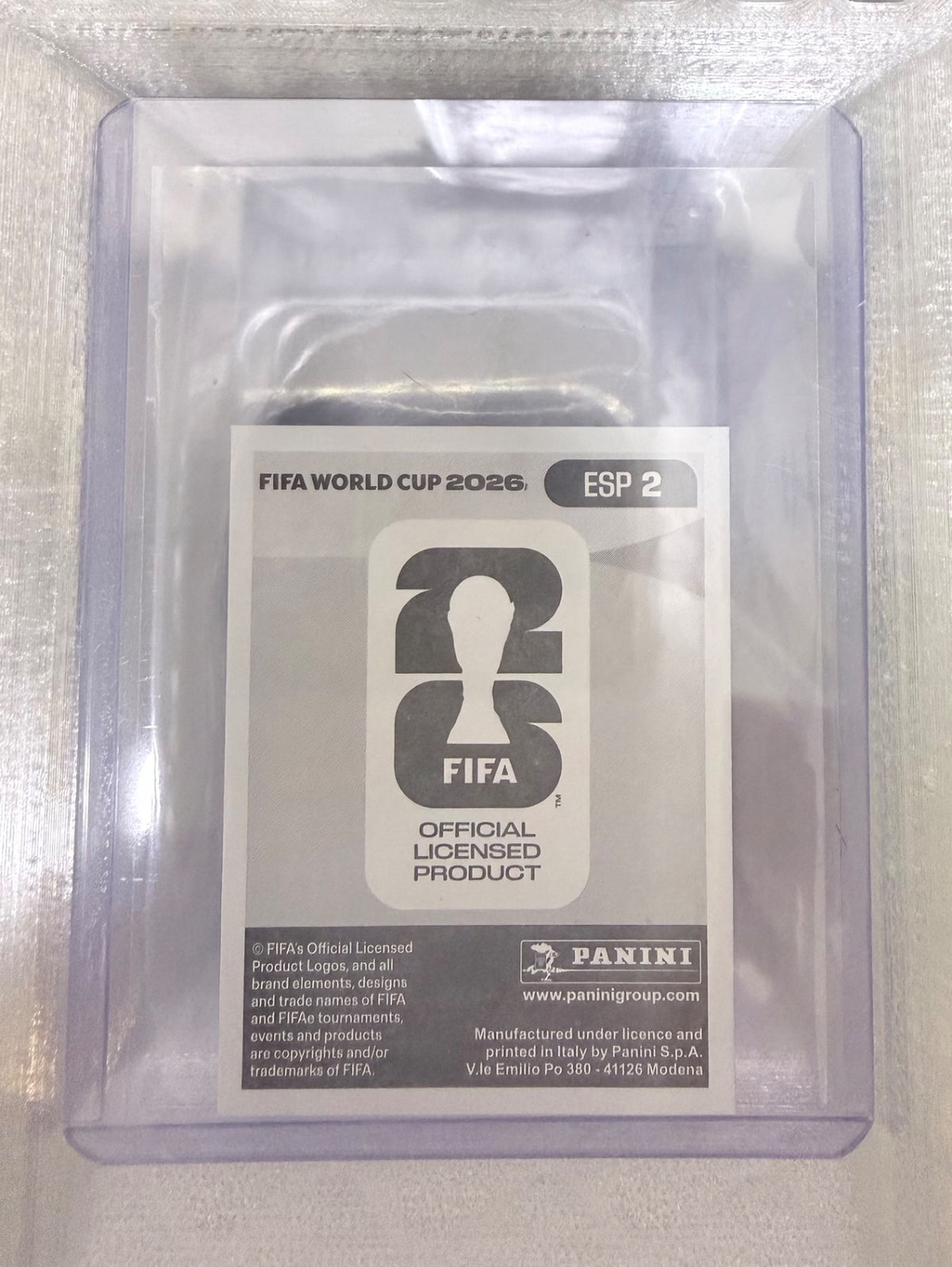 Panini FWC 2026 UNAI SIMON Sticker Blue Border