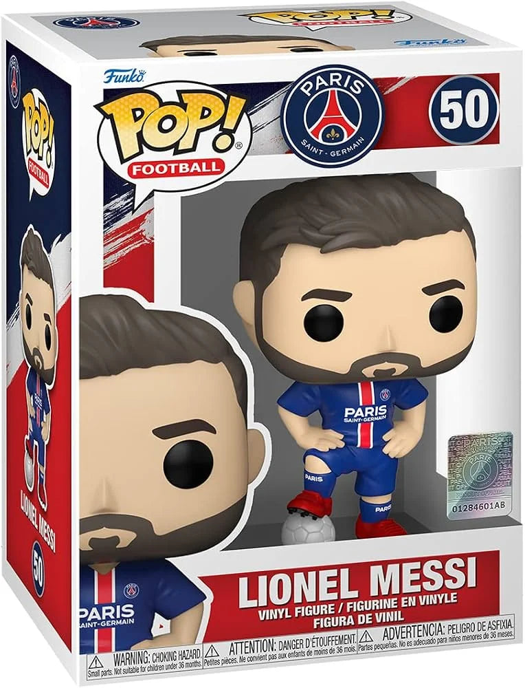 Funko Pop! Football: Paris Saint-Germain - Lionel Messi #50