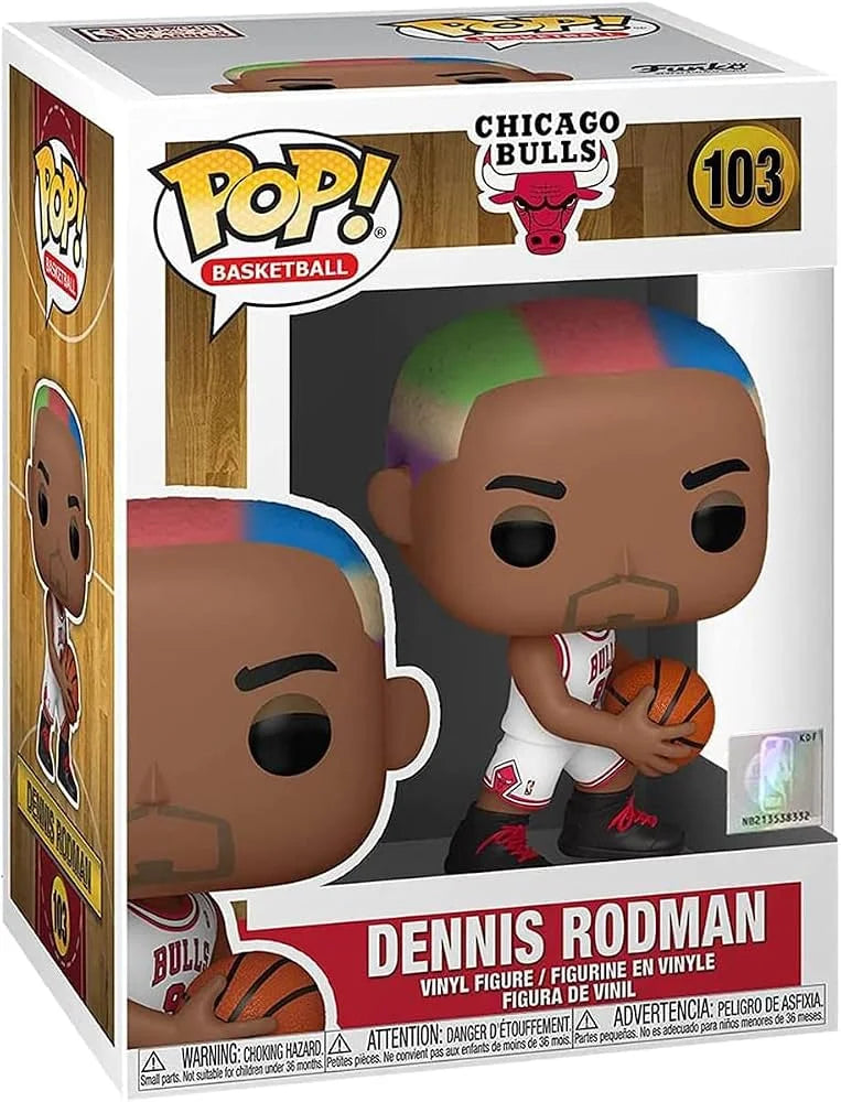 Funko Pop! NBA Legends Dennis Rodman (Chicago Bulls Home) #103
