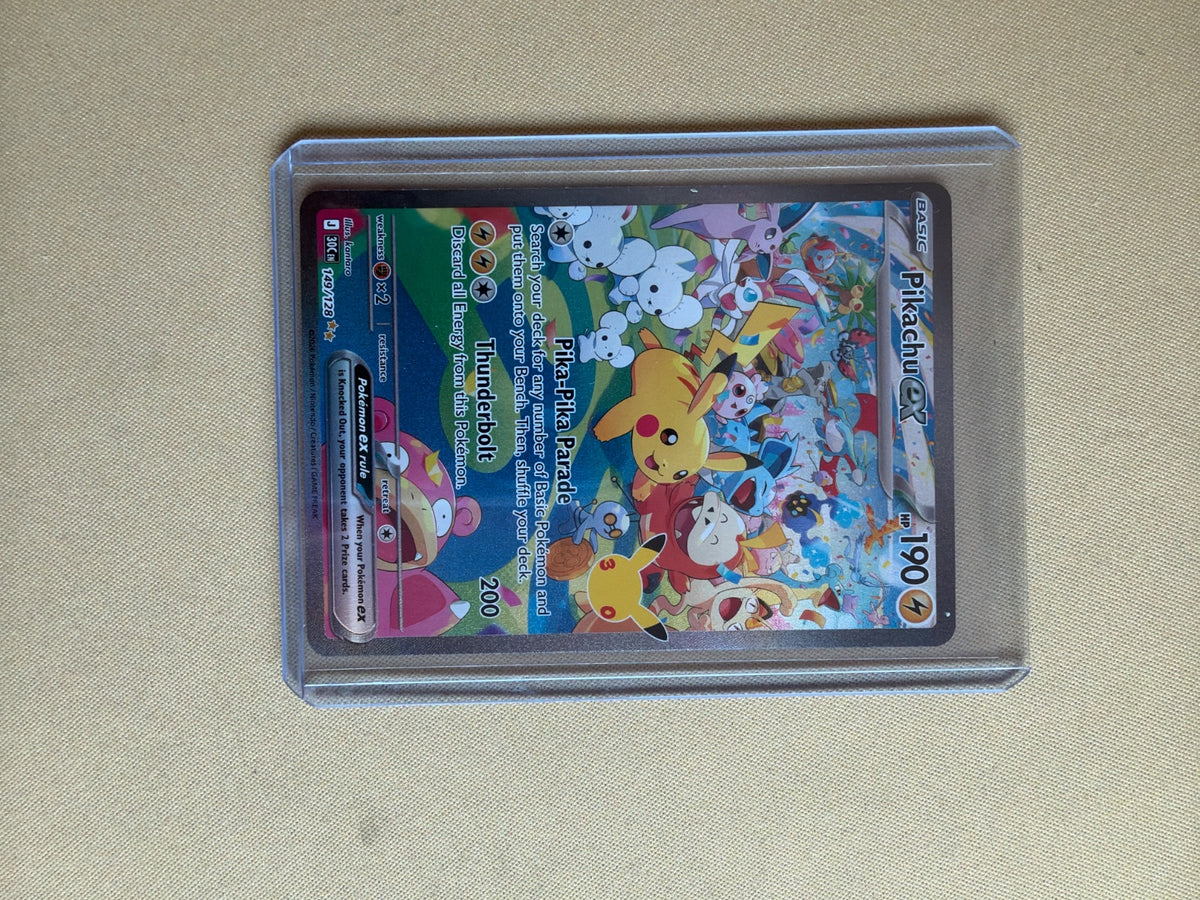 Pikachu ex 149/128 (30th Celebration)