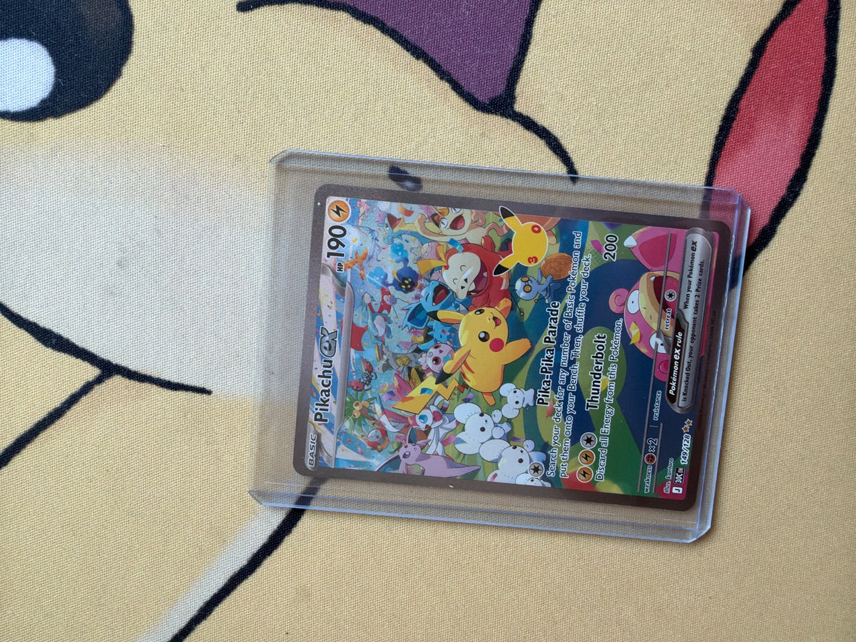 Pikachu ex 149/128 (30th Celebration)