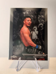 2026 Topps Chrome UFC Joshua Van Manifesting Moments #MM-4