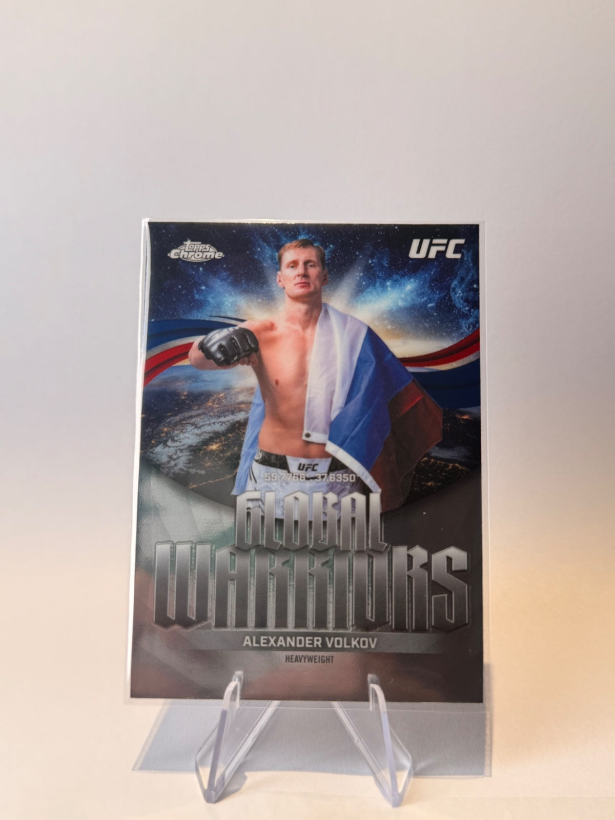 2026 Topps Chrome UFC Alexander Volkov Global Warriors #GW-7