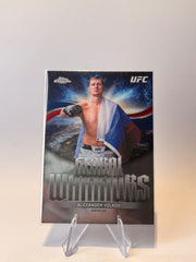 2026 Topps Chrome UFC Alexander Volkov Global Warriors #GW-7