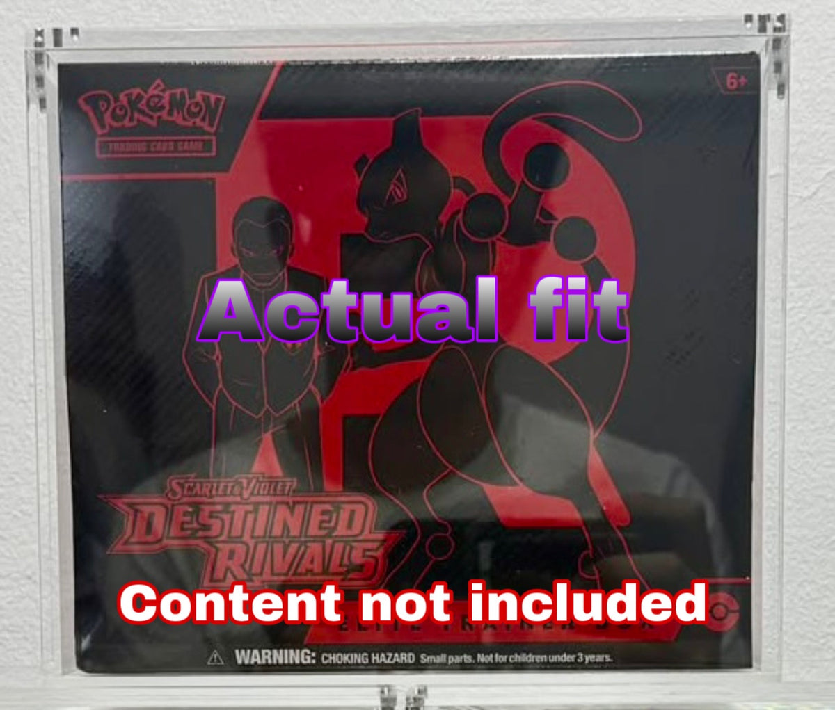 Acrylic Magnetic Case for ETB