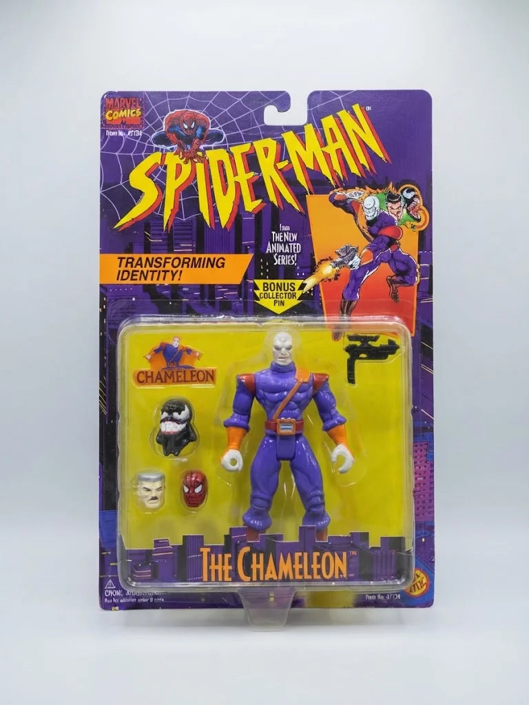 Spider-Man Animated Series The Chameleon action figure (S\N 004 )
